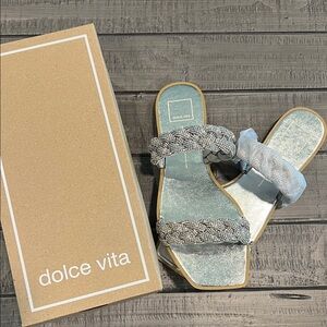 NEW Dolce Vita Indy Rhinestone Sandals